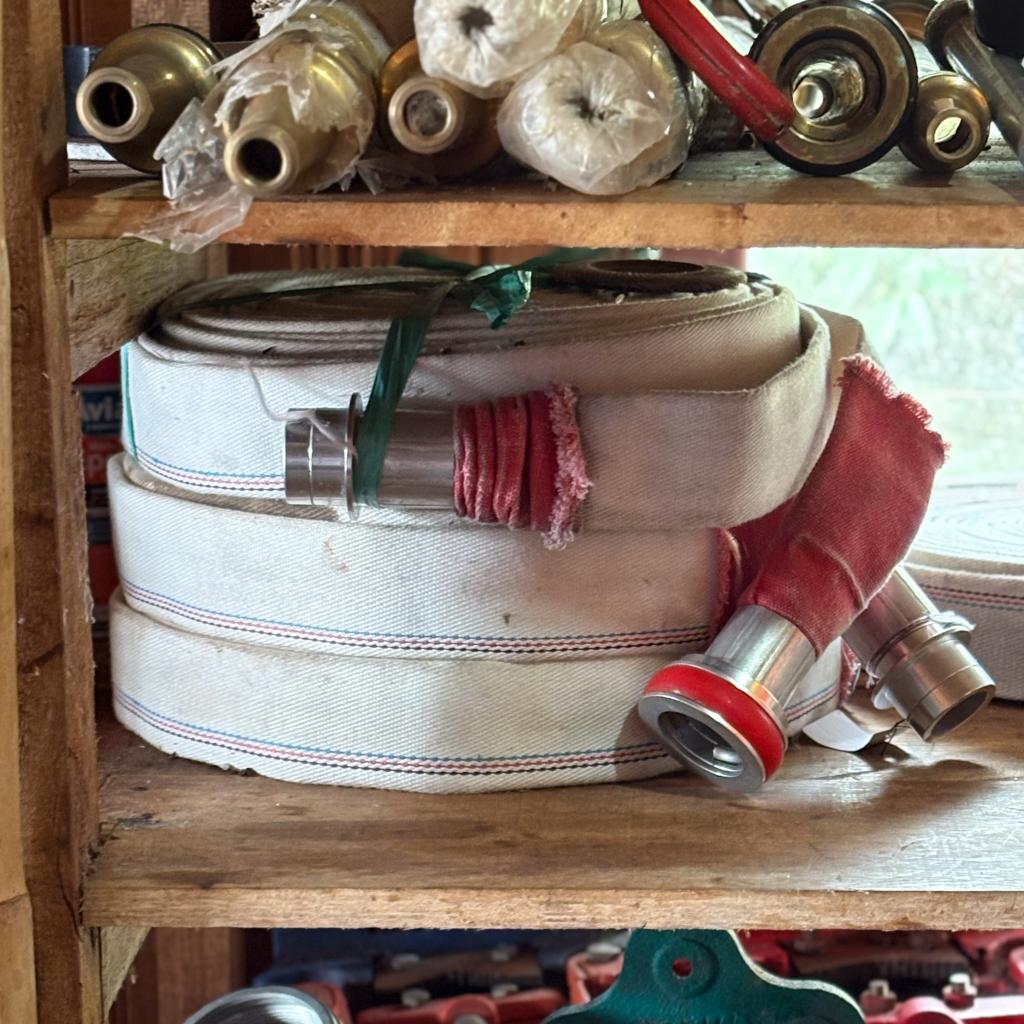 Firefighting equipment at the PT RMU head office.