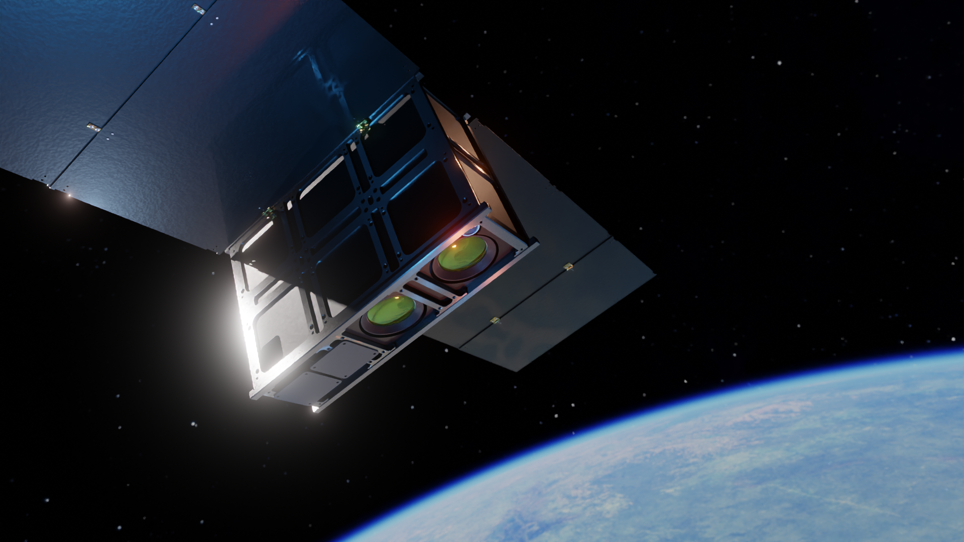 Satellite-Render-Space