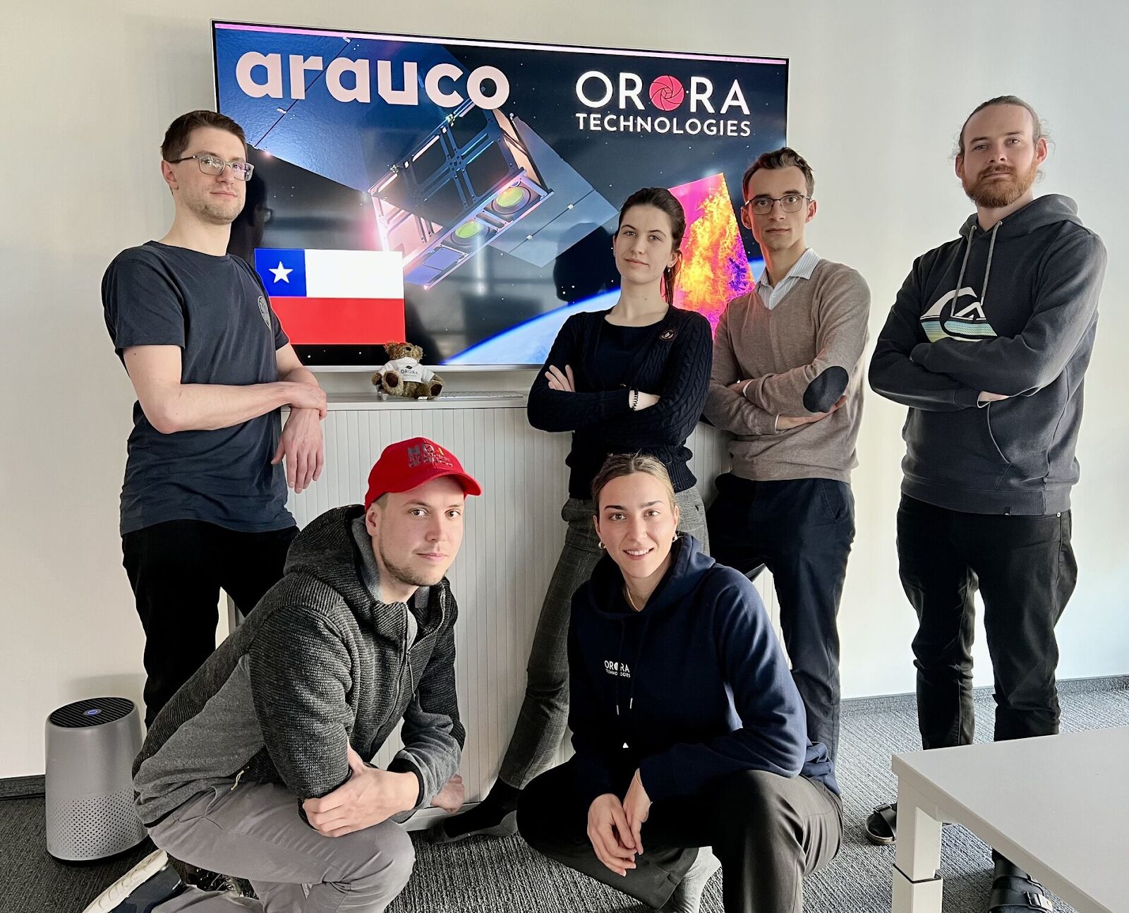 OroraTech-ARAUCO-team-photo