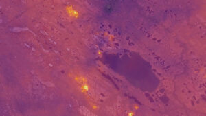 Thermal Images of Fires Taken from Orbit